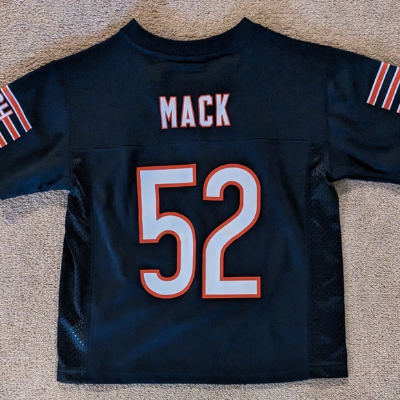 NFL Team Apparel Chicago Bears #52 Mack Jersey Youth M 5/6 - Picture 1 of 5